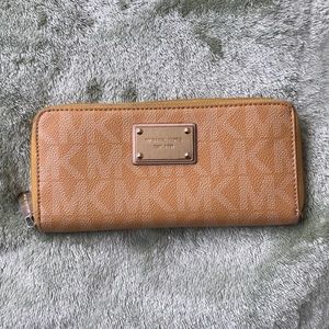 Yellow Michael Kors wallet